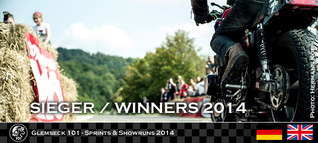 Glemseck 101 - 2014 - Sieger - Winners - Sprint & Showruns